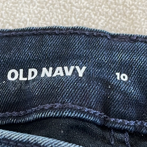 Women’s Old Navy High Rise Dark Wash Rockstar Super Skinny Jeans . Size 10 - Picture 5 of 11